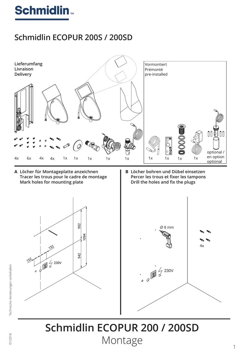 Schmidlin ECOPUR 200S manual