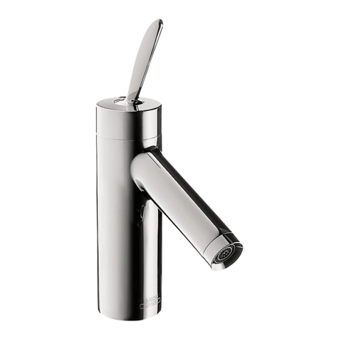Hans Grohe Axor Starck 10010 Series User manual