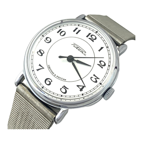 Raketa 2609 Warranty rules & user’s guide
