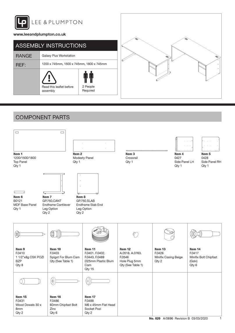 Lee & Plumpton Galaxy Plus User manual