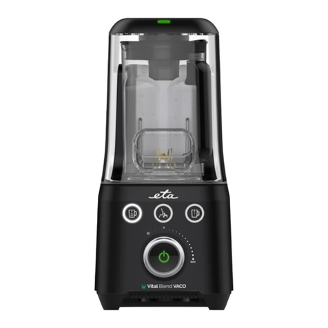 eta Vital Blend VACO 4100 Instructions for use