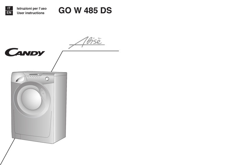 Candy GO W 485 DS User instructions