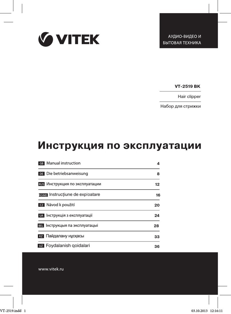 Vitek VT-2519 BK User manual