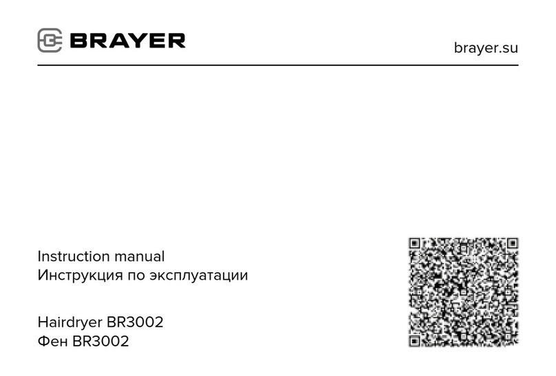 BRAYER BR3002 instruction manual