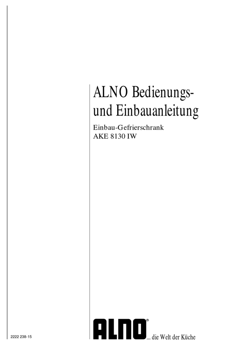 Alno AKE 8130 IW Instruction book