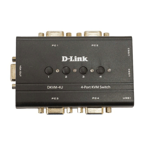 D-Link DKVM-4U User manual