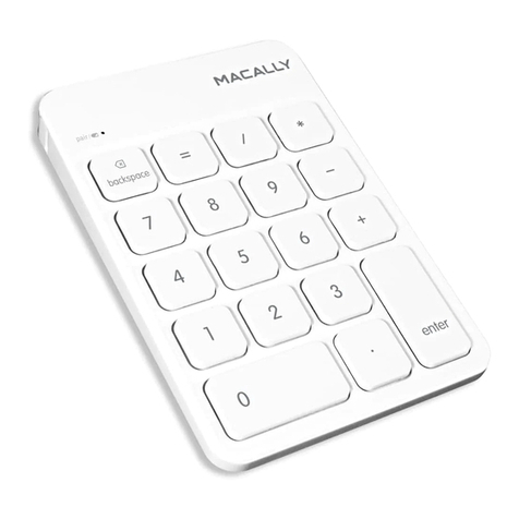 Macally BTNUMKEY user guide