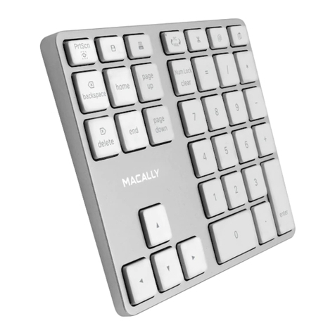 Macally BTNUMKEYPRO User manual