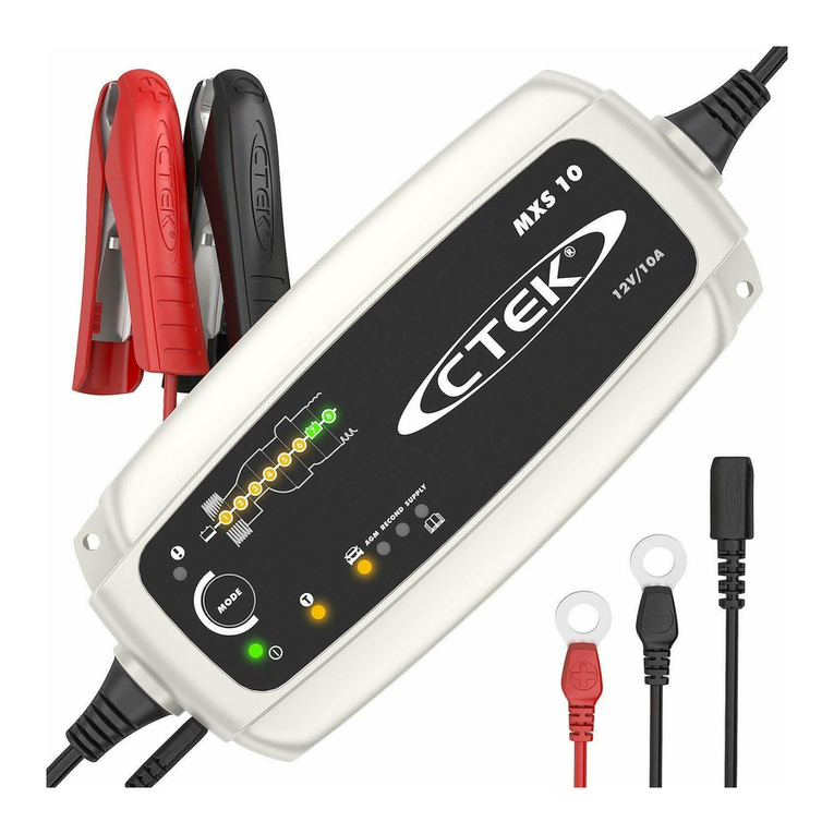 CTEK MXS 10 User manual