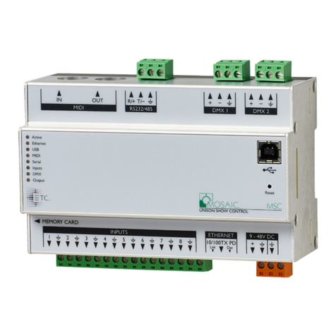ETC Unison Mosaic User manual