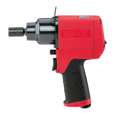 Sioux Tools IW38HAP-3P Operator instructions