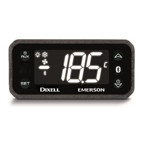 Emerson DIXELL XR77CHC User manual