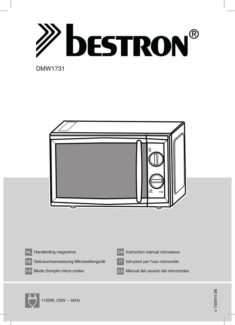 Bestron DMW1731 instruction manual