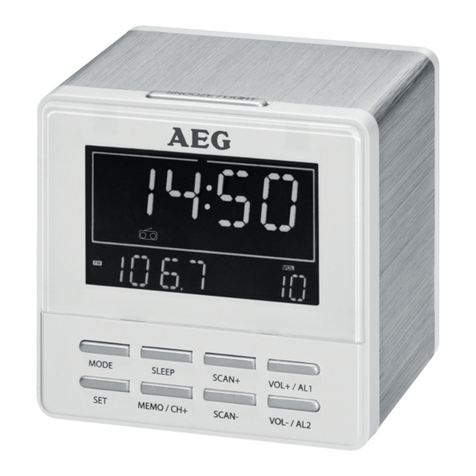 AEG MRC 4137 User manual