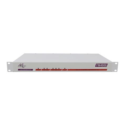 Metrodata FM4900 User manual