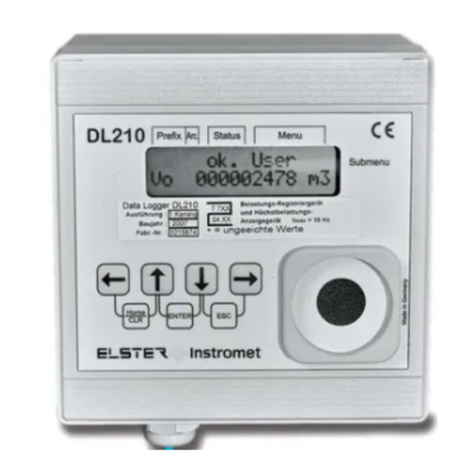 Elster Instromet DL210 Operating Manual and Installation Instructions