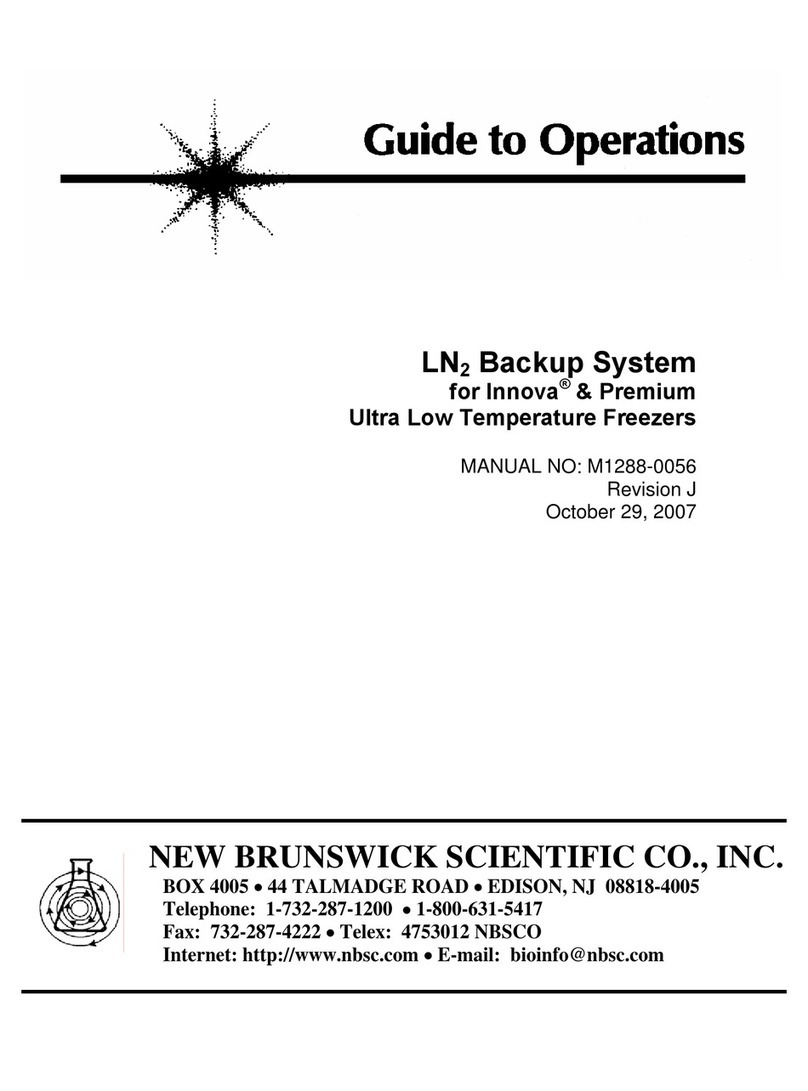 NEW BRUNSWICK SCIENTIFIC LN2 User manual NEW BRUNSWICK SCIENTIFIC LN2 User manual