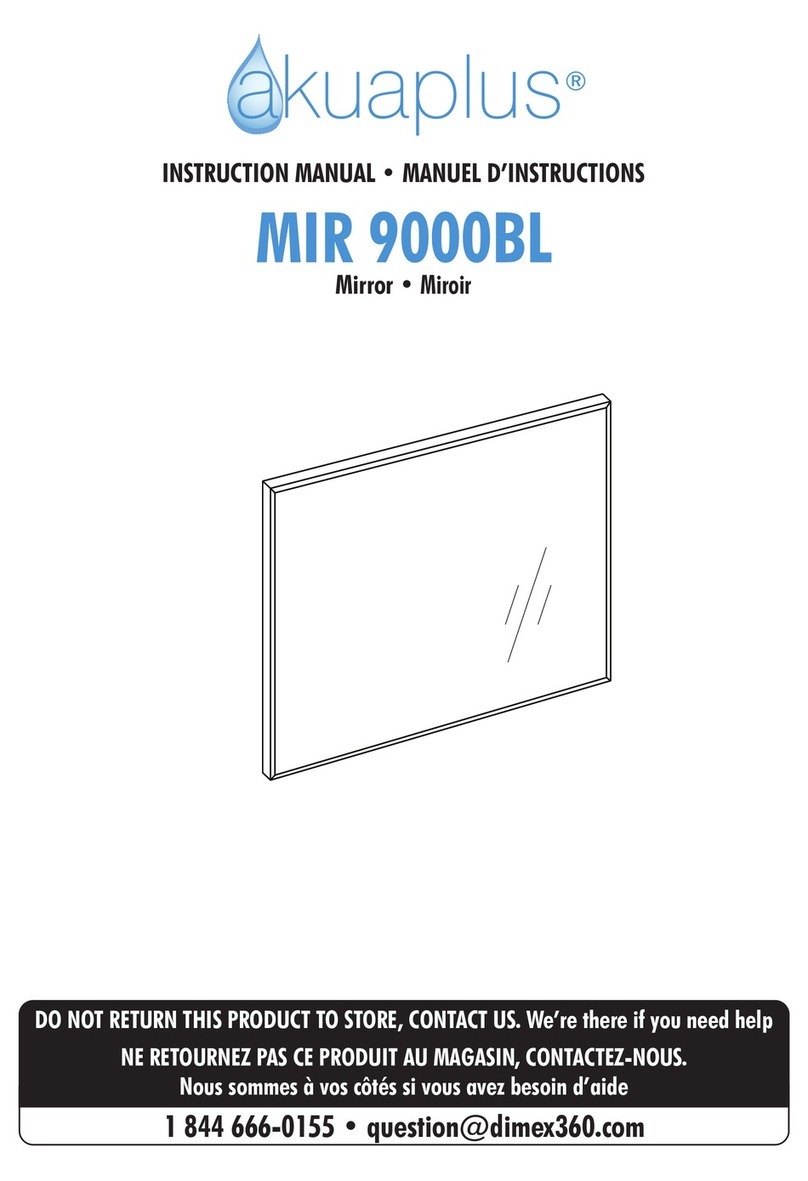 Akuaplus MIR 9000BL instruction manual