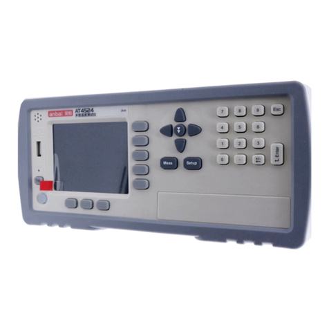 Applent Instruments Anbai AT45 Series User manual