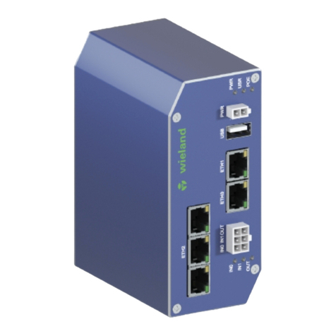 Wieland WIENET LAN WR V3 SL User manual
