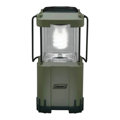 Coleman 8D PACK-AWAY Operating instructions
