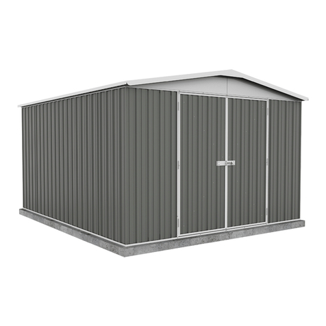 ABSCO SHEDS 30372RK Installation guide