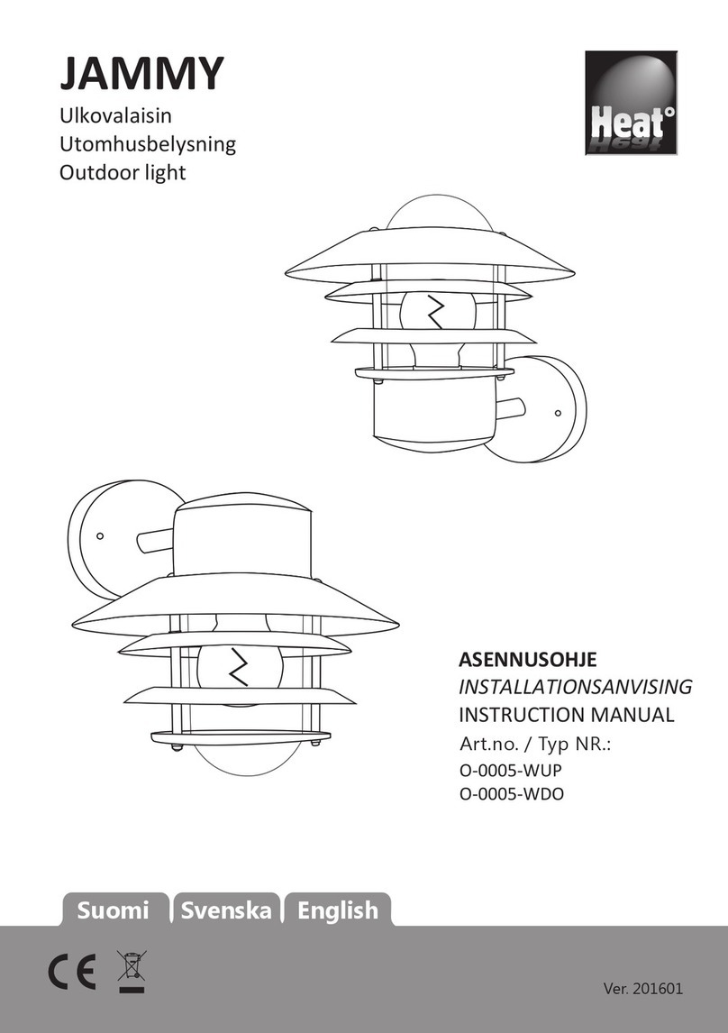 heatco JAMMY O-0005-WUP instruction manual