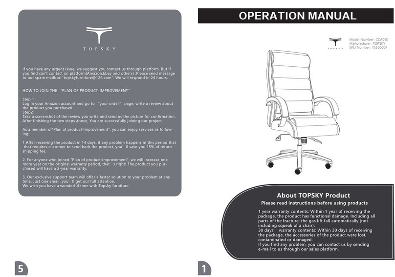 TOPSKY CCA013 User manual
