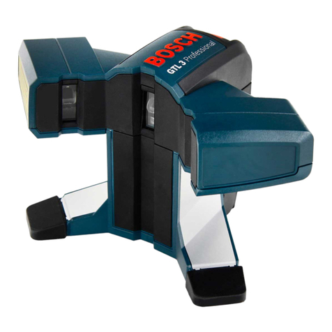 Bosch GTL 3 Professional Original instructions