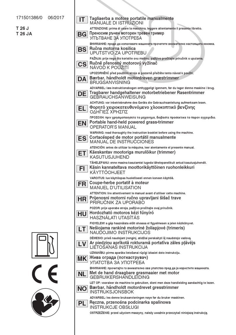 ST T 26 J Operator's manual