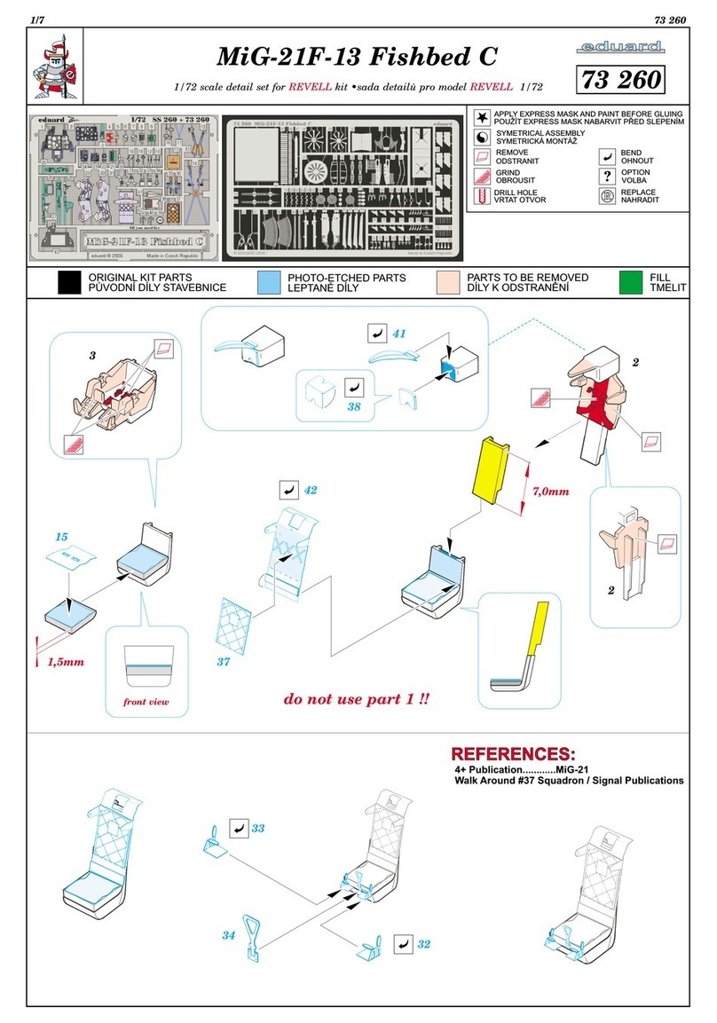 Eduard MiG-21F-13 Fishbed C quick start guide