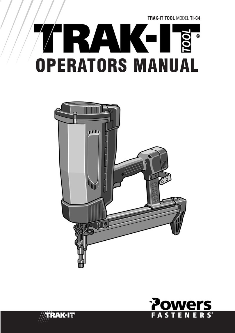 TRAK-IT TOOL TI-C4 Operator's manual
