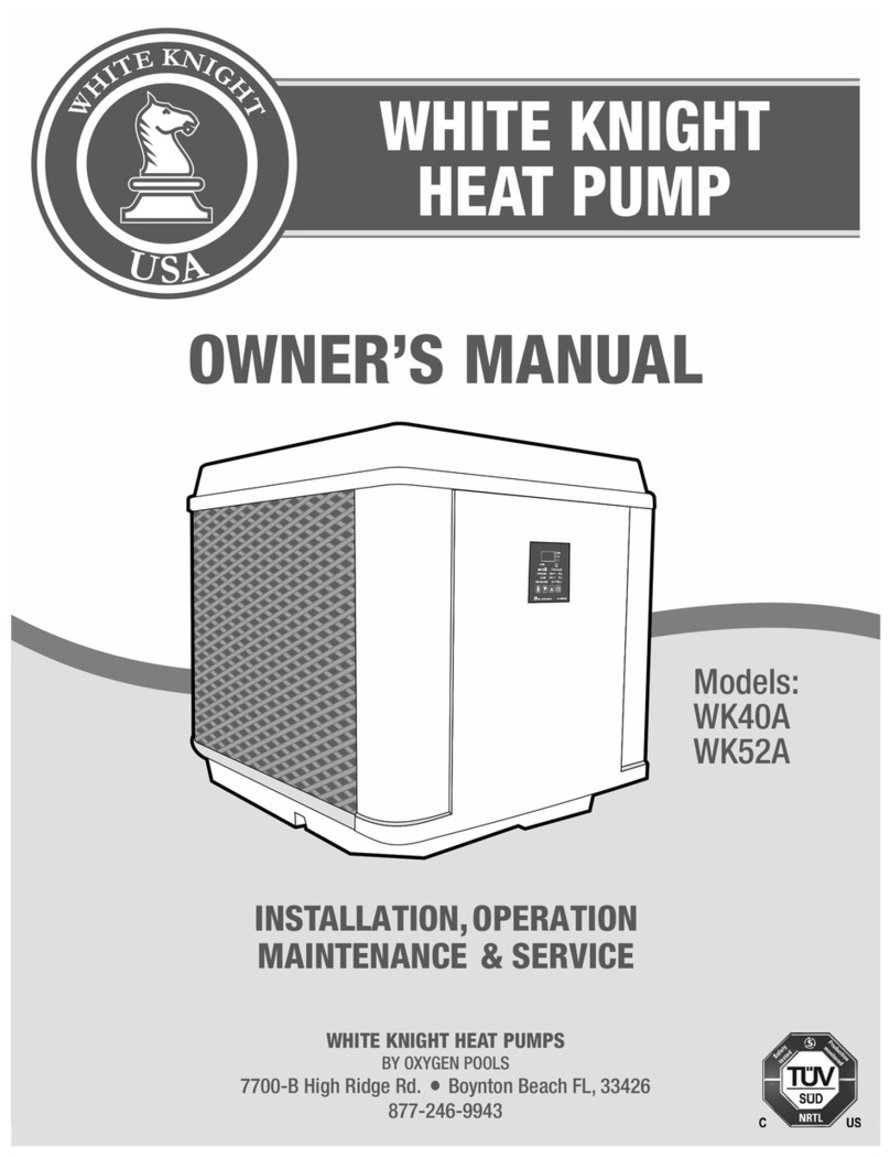 White Knight WK40A owner's manual