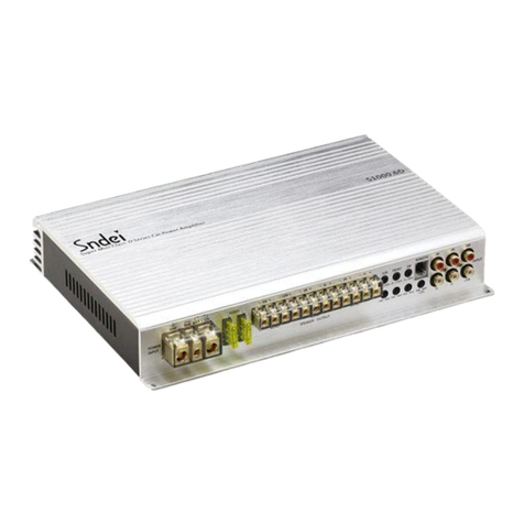 Sndei S1000.6D operating instructions