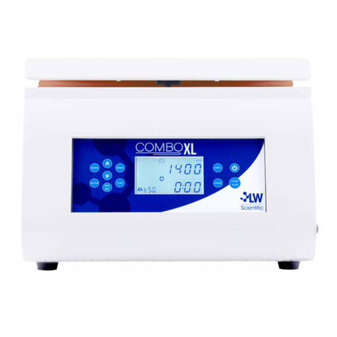 LW Scientific ComboXL Centrifuge User manual
