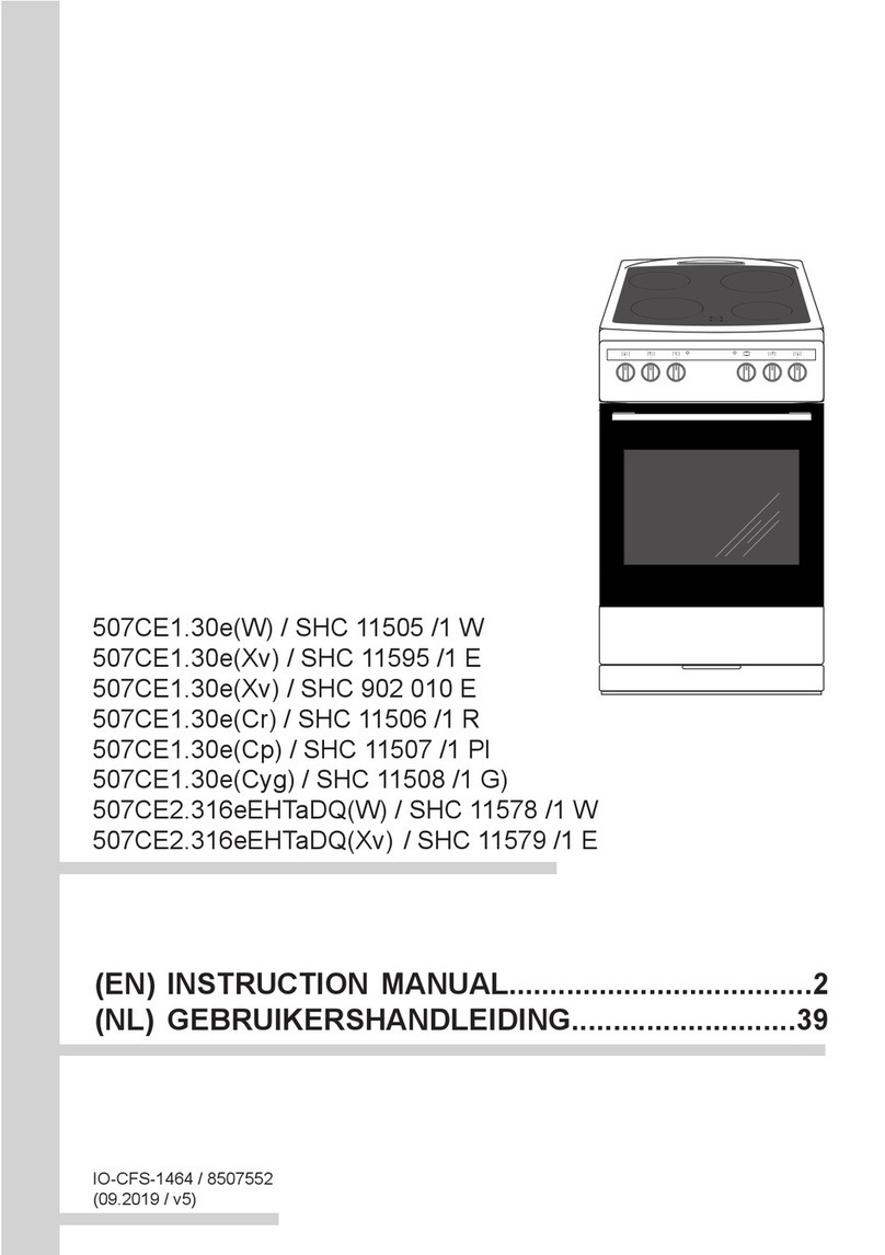 Amica 507CE1.30e instruction manual Amica 507CE1.30e instruction manual