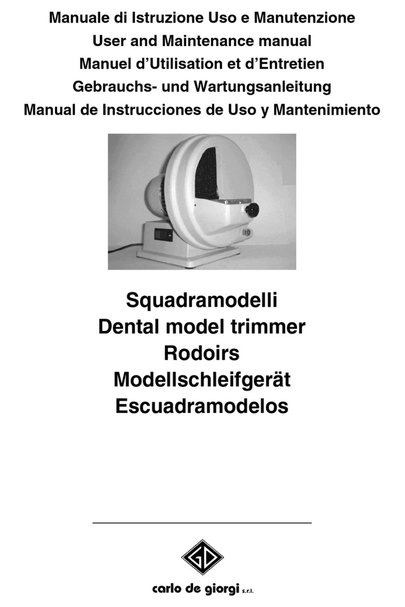 Carlo De Giorgi TRIM User and maintenance manual