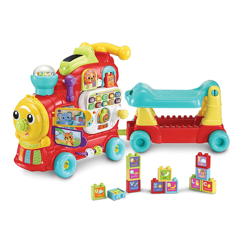 V-tech 4-in-1 Learning Letters Train User manual