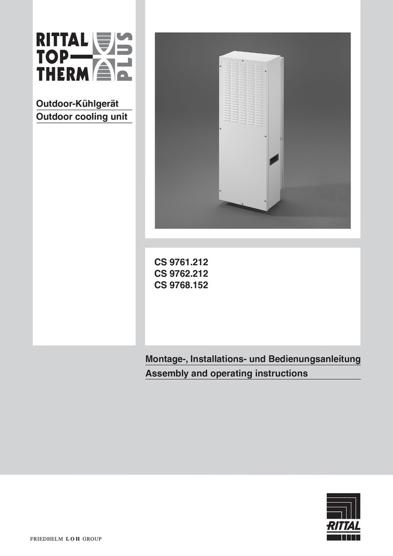 Rittal CS 9761.212 Assembly and operating instructions