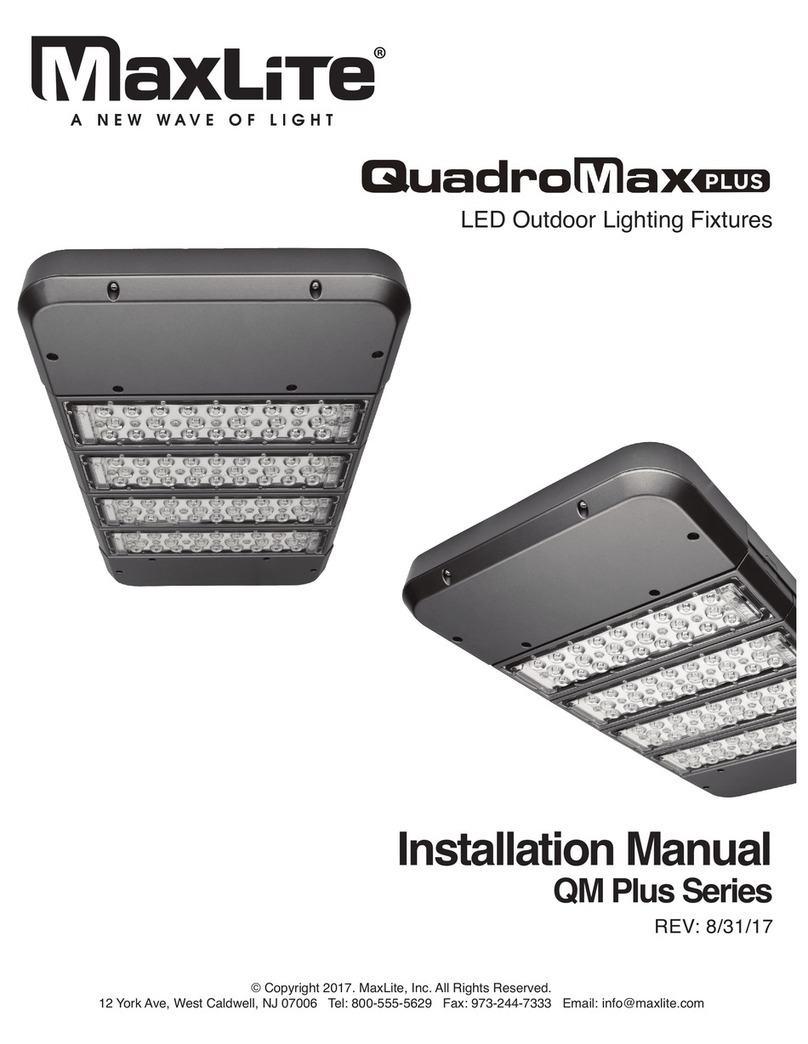 MaxLite QM Plus Series User manual