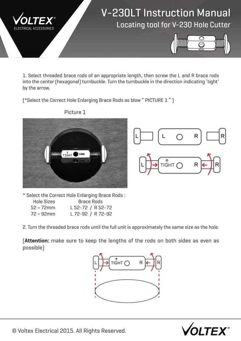 Voltex V-230LT User manual