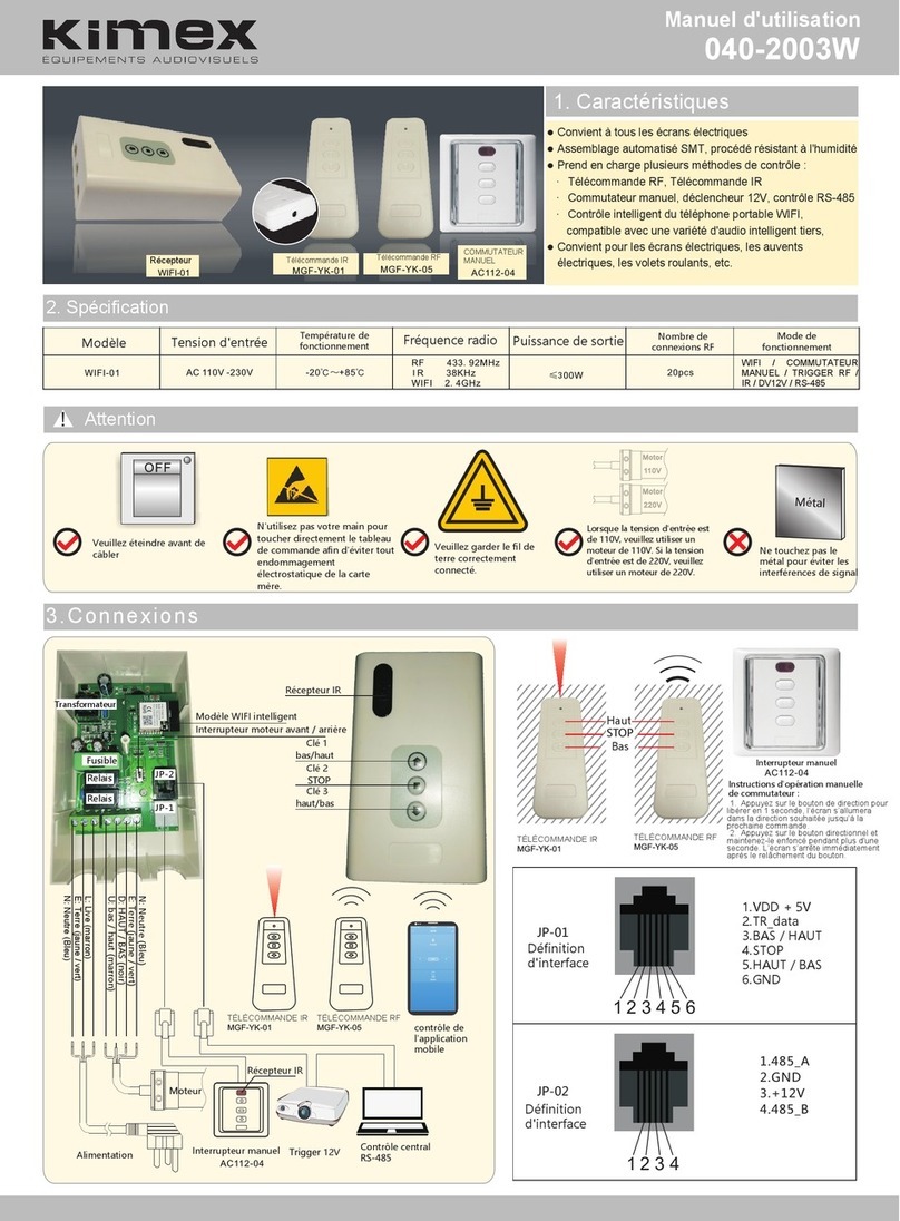Kimex WIFI-01 manual