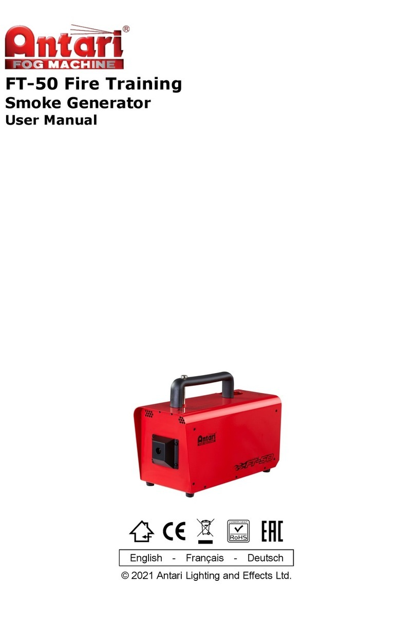 Antari FT-50 user manual