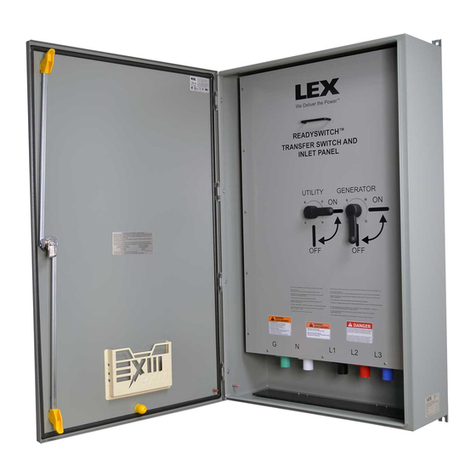 Lex PowerGATE ReadySwitch Installation instructions & user manual