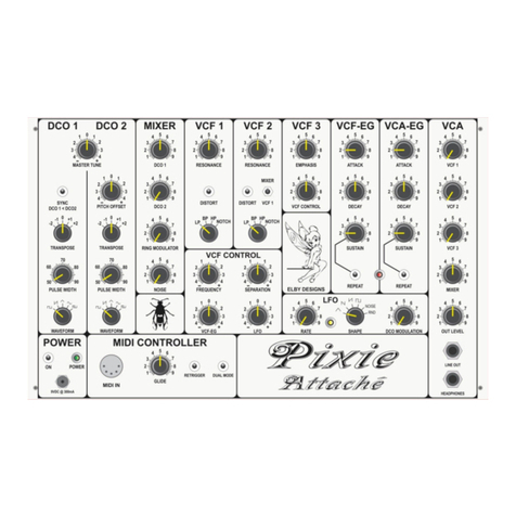 Elby Designs Pixie Attache EDP WASP user manual