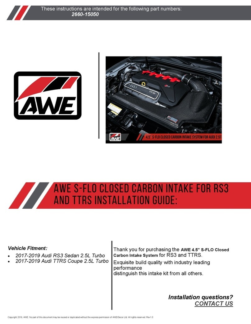 AWE S-FLO installation guide