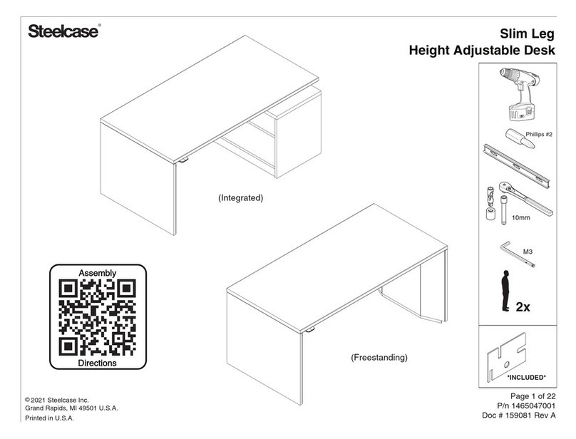 Steelcase 1465047001 User manual Steelcase 1465047001 User manual