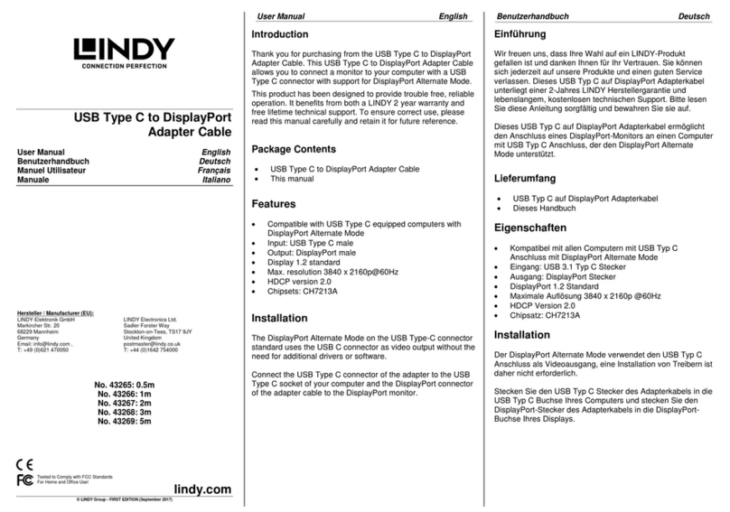 LIN 43265 user manual