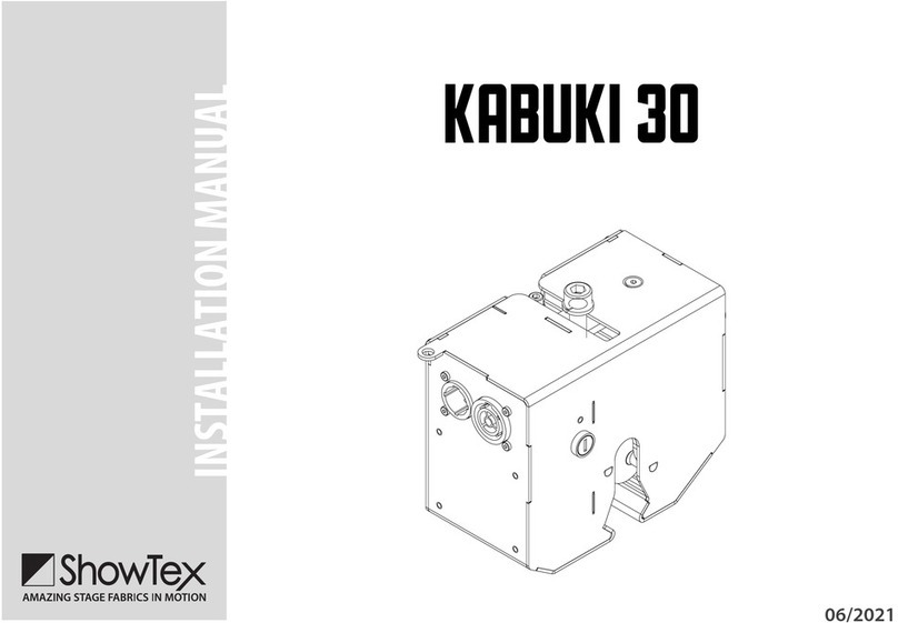 ShowTex KABUKI 30 installation manual