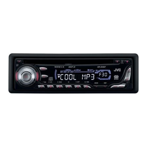 JVC KD-G402 User manual